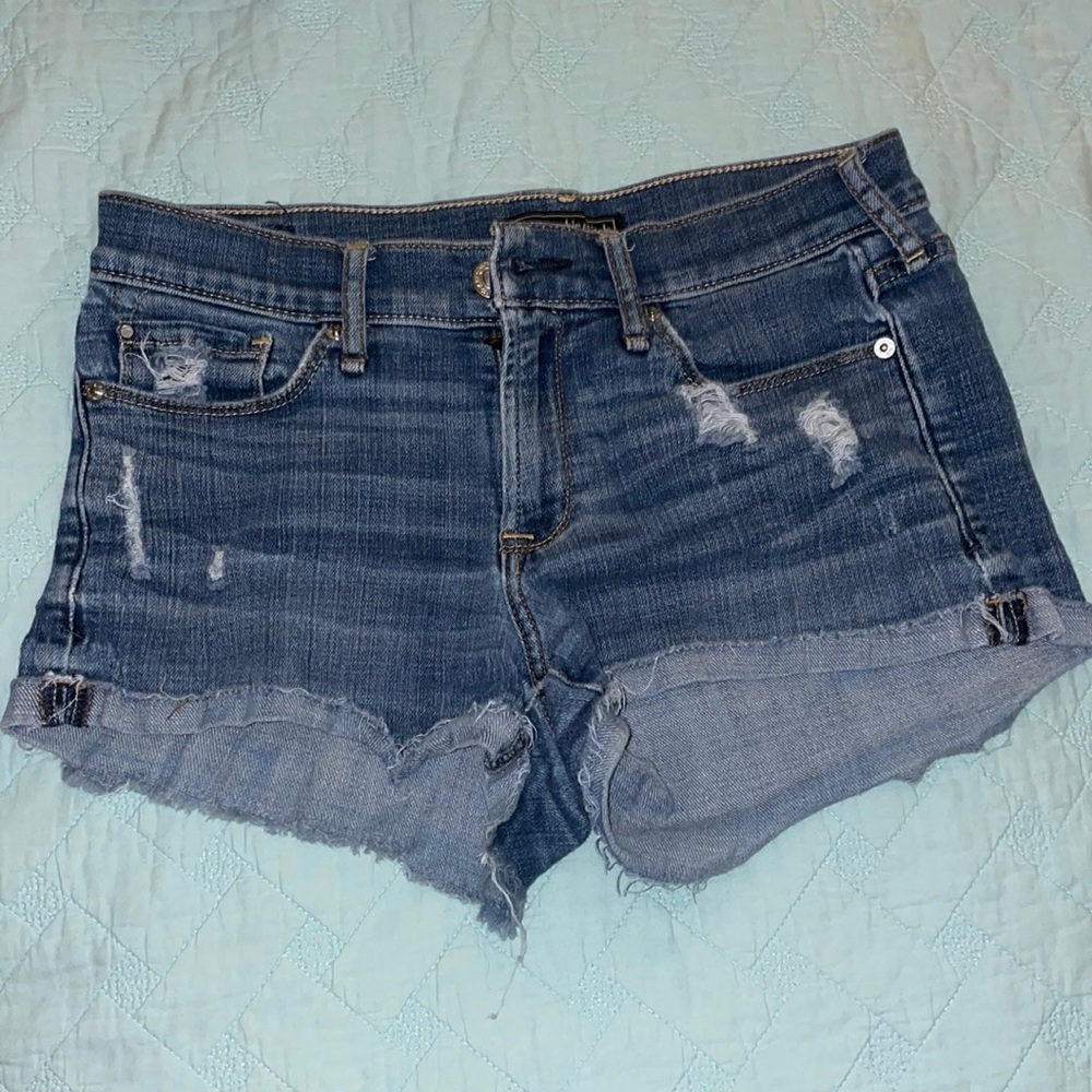 Abercrombie & fitch jean shorts